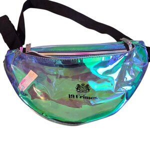 19 Crimes Iridescent Holographic Fanny Pack